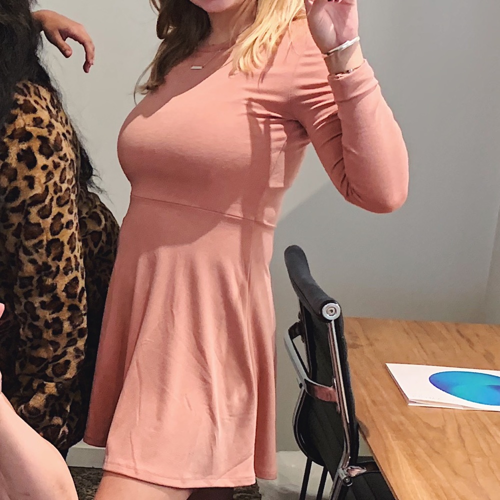 Pink Babydoll Dress